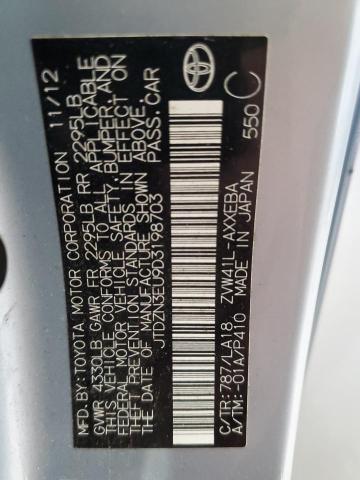 2013 Toyota Prius V VIN: JTDZN3EU9D3198703 Lot: 54220034