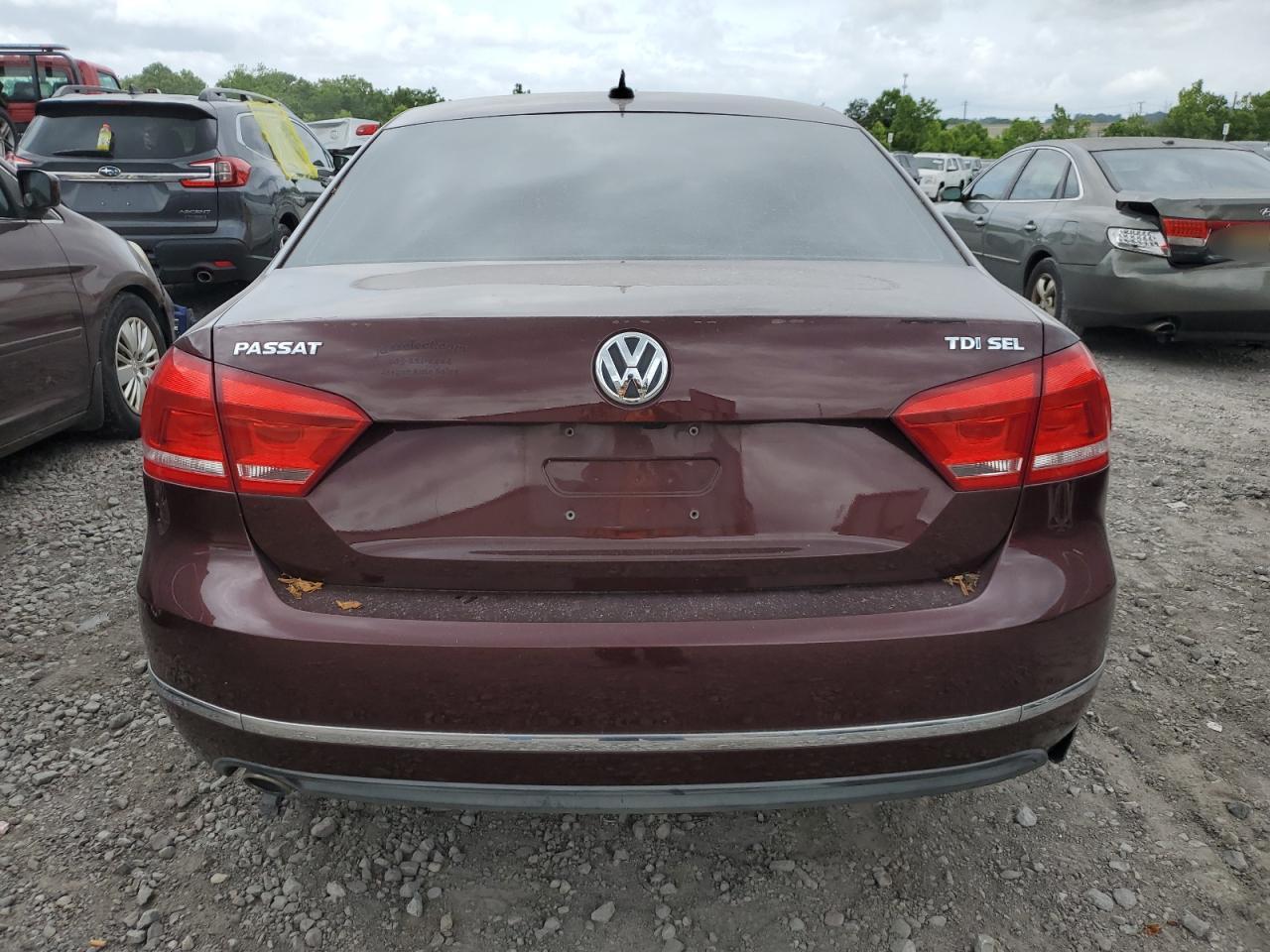 1VWCN7A32DC112946 2013 Volkswagen Passat Sel