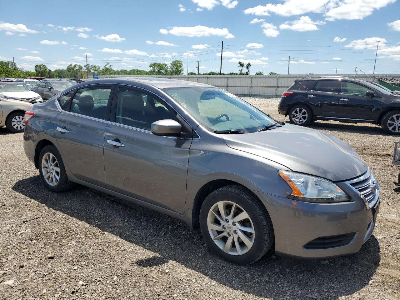 2015 Nissan Sentra S vin: 3N1AB7AP5FY230198