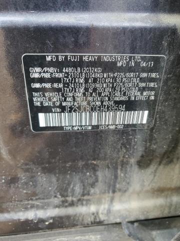 2014 Subaru Forester 2.5I Premium VIN: JF2SJCBC0EH439594 Lot: 55319414