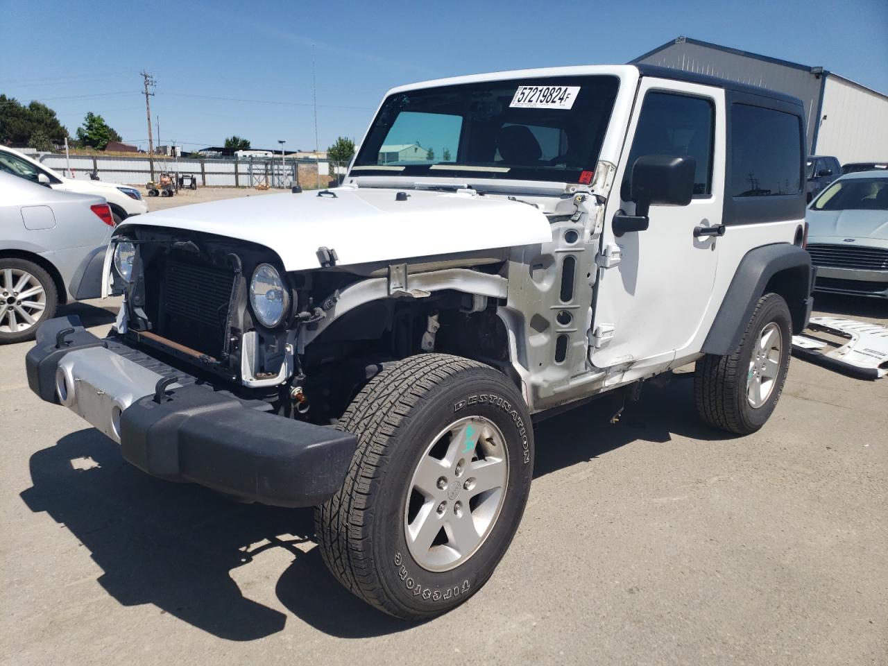 1C4AJWAG8HL571648 2017 Jeep Wrangler Sport