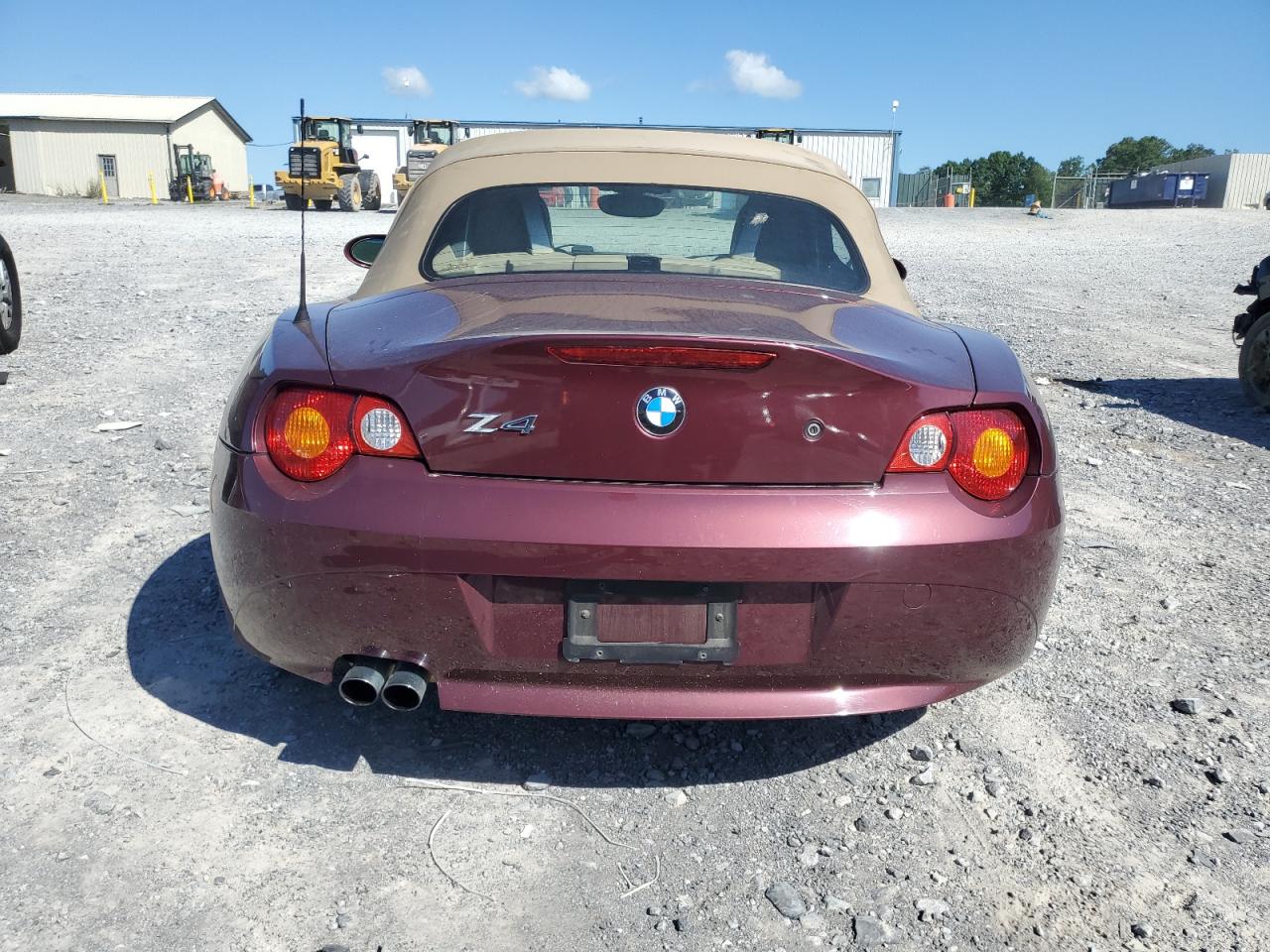 4USBT33463LS48136 2003 BMW Z4 2.5