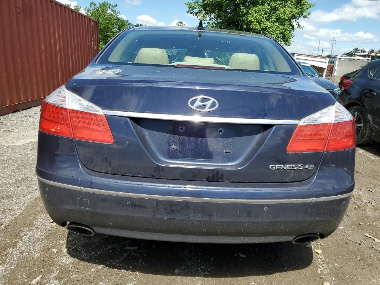 KMHGC4DF0BU141816 2011 Hyundai Genesis 4.6L