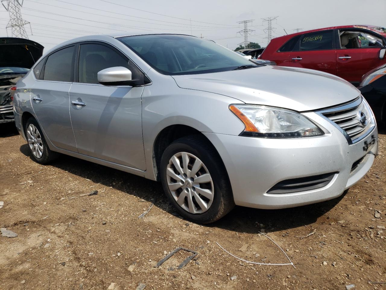 3N1AB7AP2EY261536 2014 Nissan Sentra S