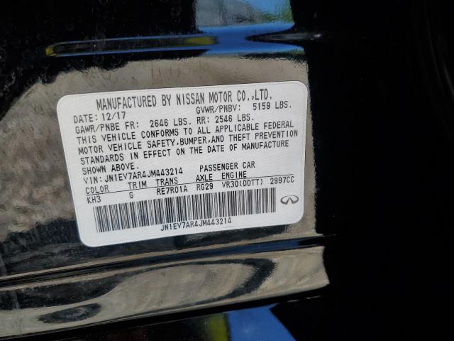 2018 Infiniti Q50 Luxe VIN: JN1EV7AR4JM443214 Lot: 56917544