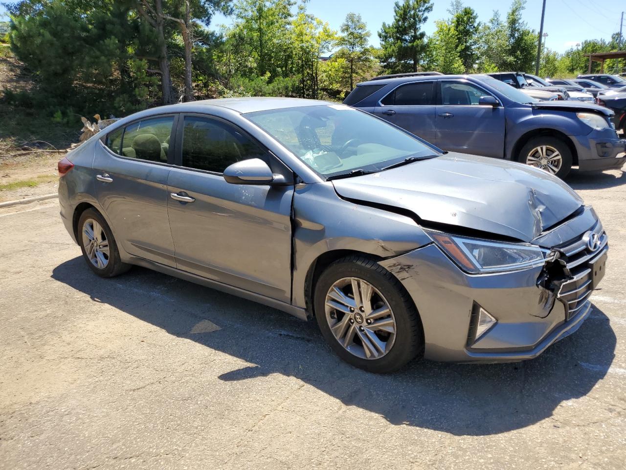 2019 Hyundai Elantra Sel vin: 5NPD84LF4KH442691