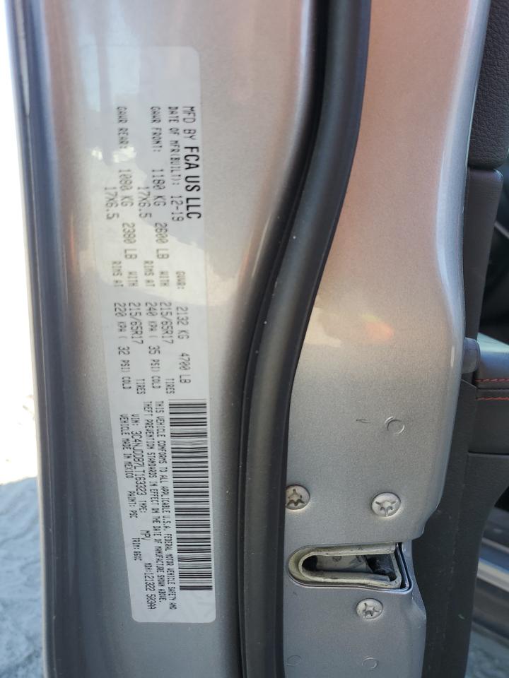 3C4NJDDB7LT163323 2020 Jeep Compass Trailhawk