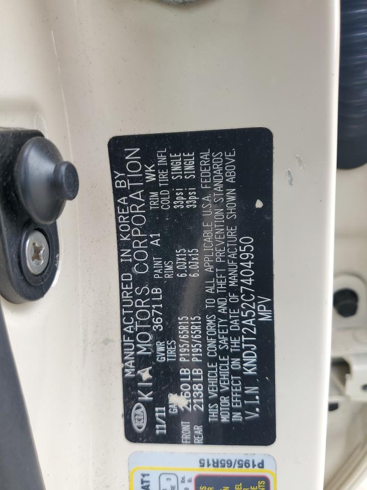 KNDJT2A52C7404950 2012 Kia Soul