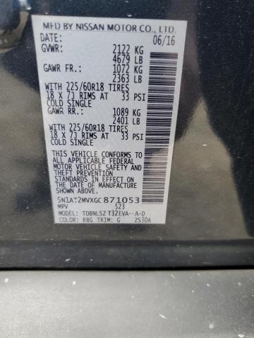 2016 NISSAN ROGUE S - 5N1AT2MVXGC871053