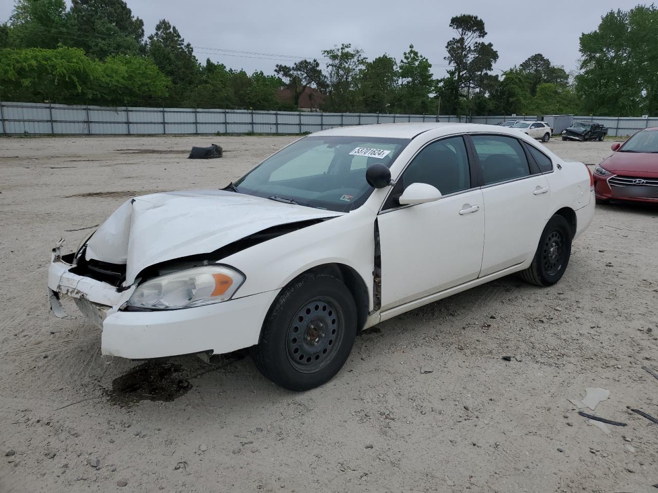 2G1WS553581273819 2008 Chevrolet Impala Police