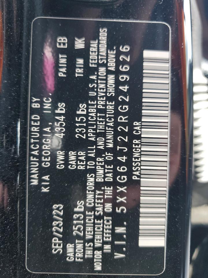 5XXG64J22RG249626 2024 Kia K5 Gt Line