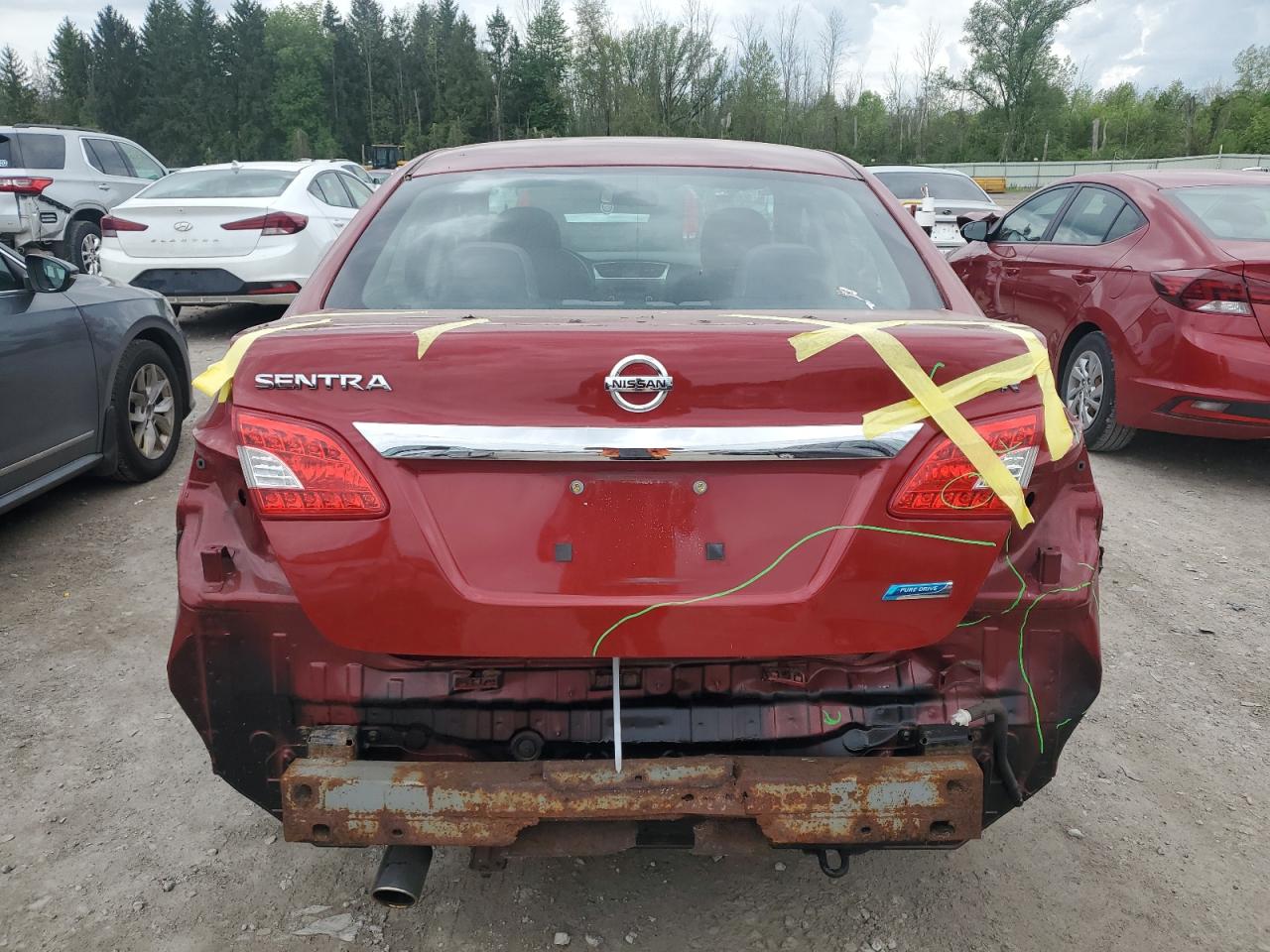 3N1AB7AP3EY256412 2014 Nissan Sentra S