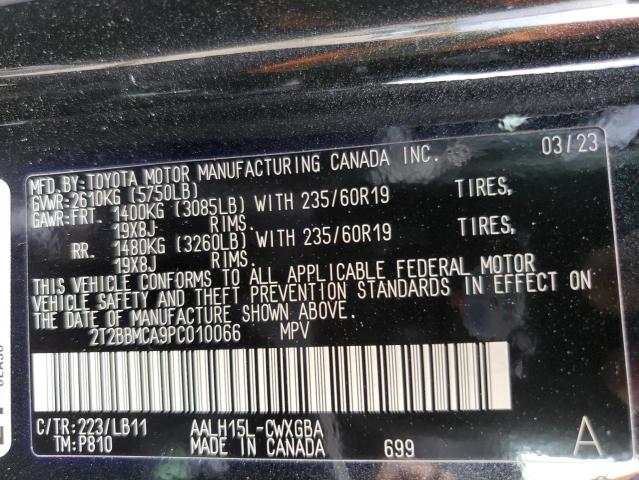 2023 LEXUS RX 350H BA 2T2BBMCA9PC010066
