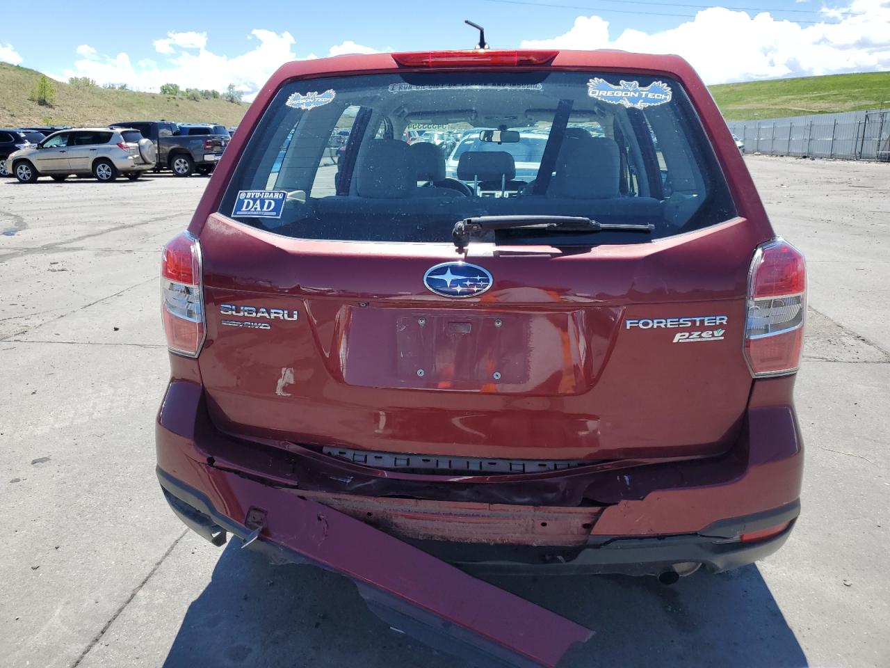 JF2SJAACXFH543405 2015 Subaru Forester 2.5I