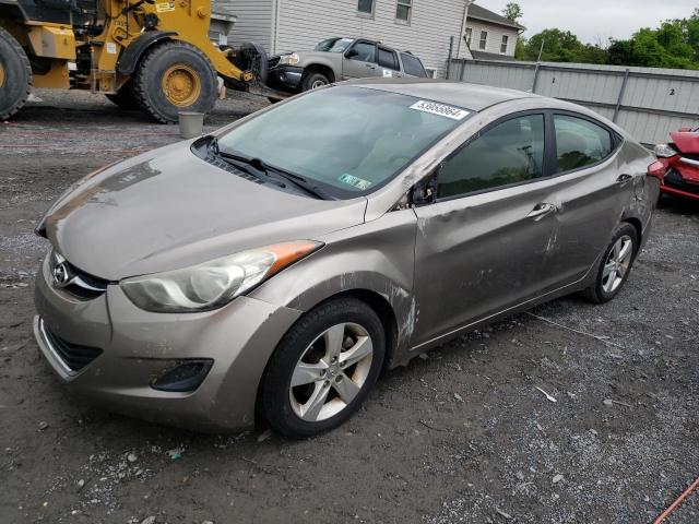 2011 Hyundai Elantra Gls VIN: 5NPDH4AE3BH012774 Lot: 53955864