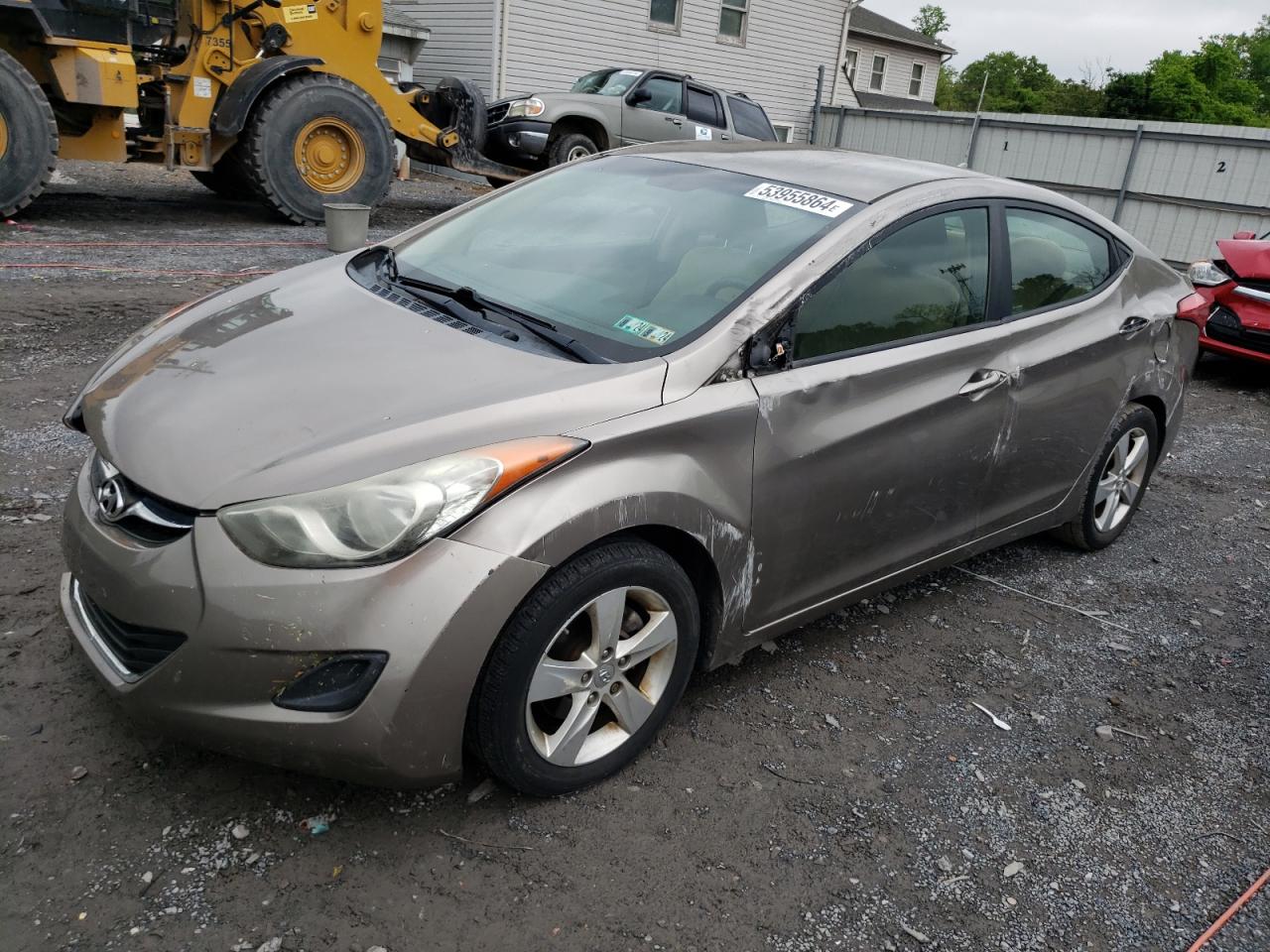 5NPDH4AE3BH012774 2011 Hyundai Elantra Gls