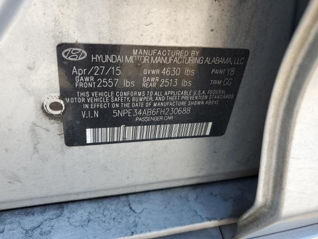 5NPE34AB6FH230688 2015 HYUNDAI SONATA - Image 13