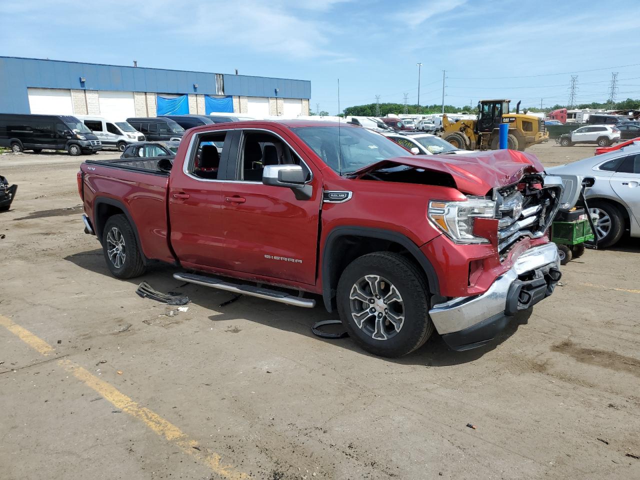 1GTR9BED5MZ311686 2021 GMC Sierra K1500 Sle