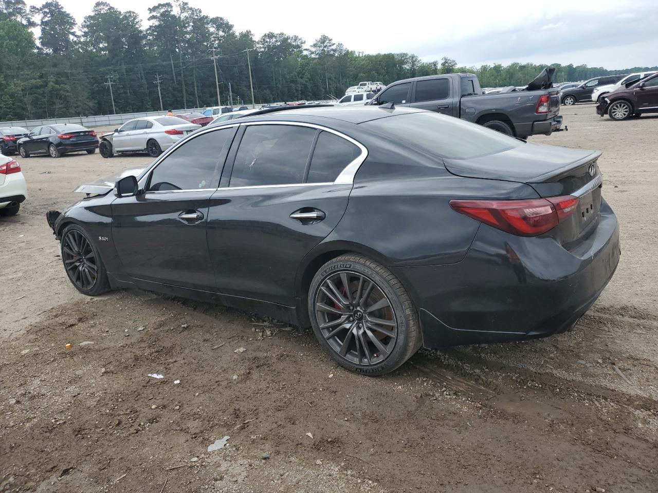 2020 Infiniti Q50 Red Sport 400 vin: JN1FV7AP1LM630691