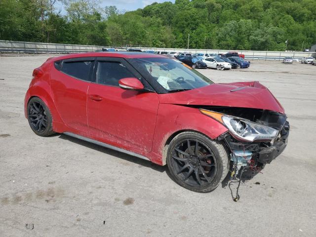 2015 Hyundai Veloster Turbo VIN: KMHTC6AEXFU224729 Lot: 53604644