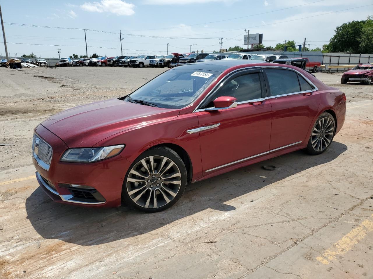 1LN6L9RP6H5637670 2017 Lincoln Continental Reserve