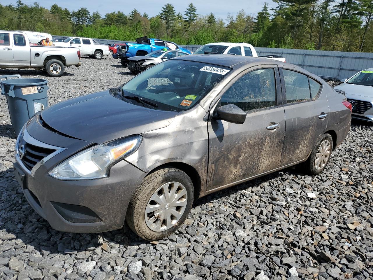 2016 Nissan Versa S vin: 3N1CN7APXGL866694