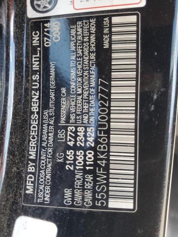 2015 MERCEDES-BENZ C 300 - 55SWF4KB6FU002777