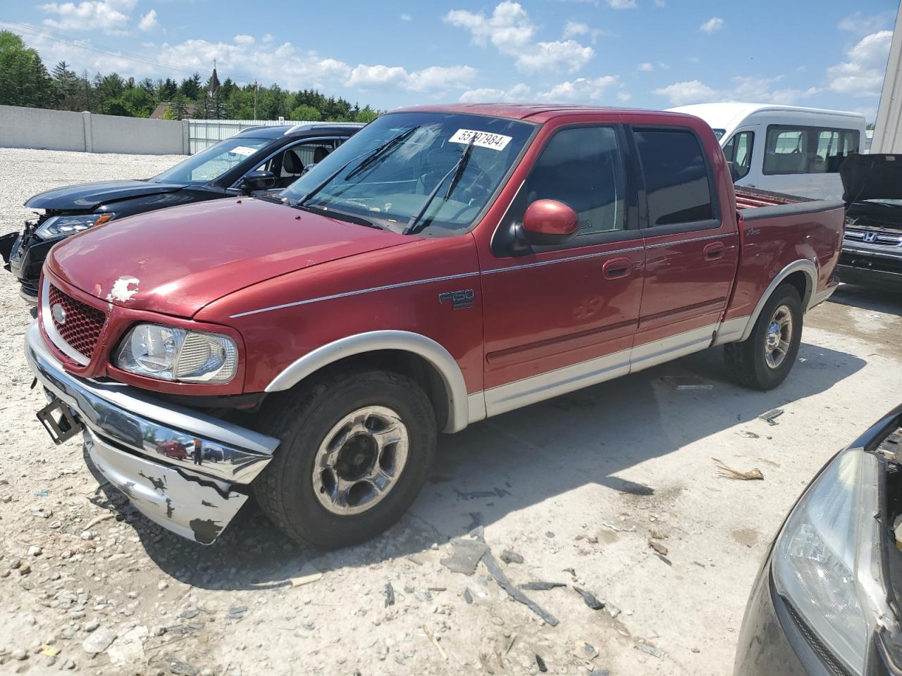 1FTRW07L32KE21403 2002 Ford F150 Supercrew