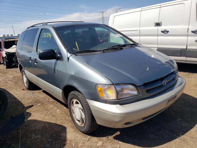 1999 Toyota Sienna Le VIN: 4T3ZF13C7XU127898 Lot: 53167294