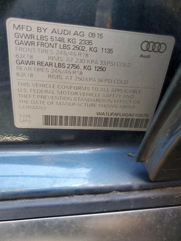 WA1UFAFL6GA010876 2016 Audi A4 Allroad Premium Plus