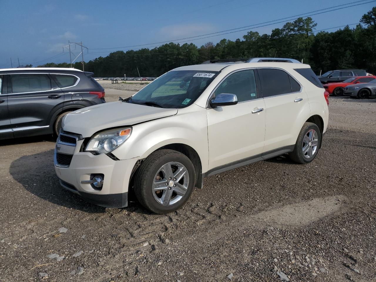 1GNALDEK5EZ103874 2014 Chevrolet Equinox Ltz