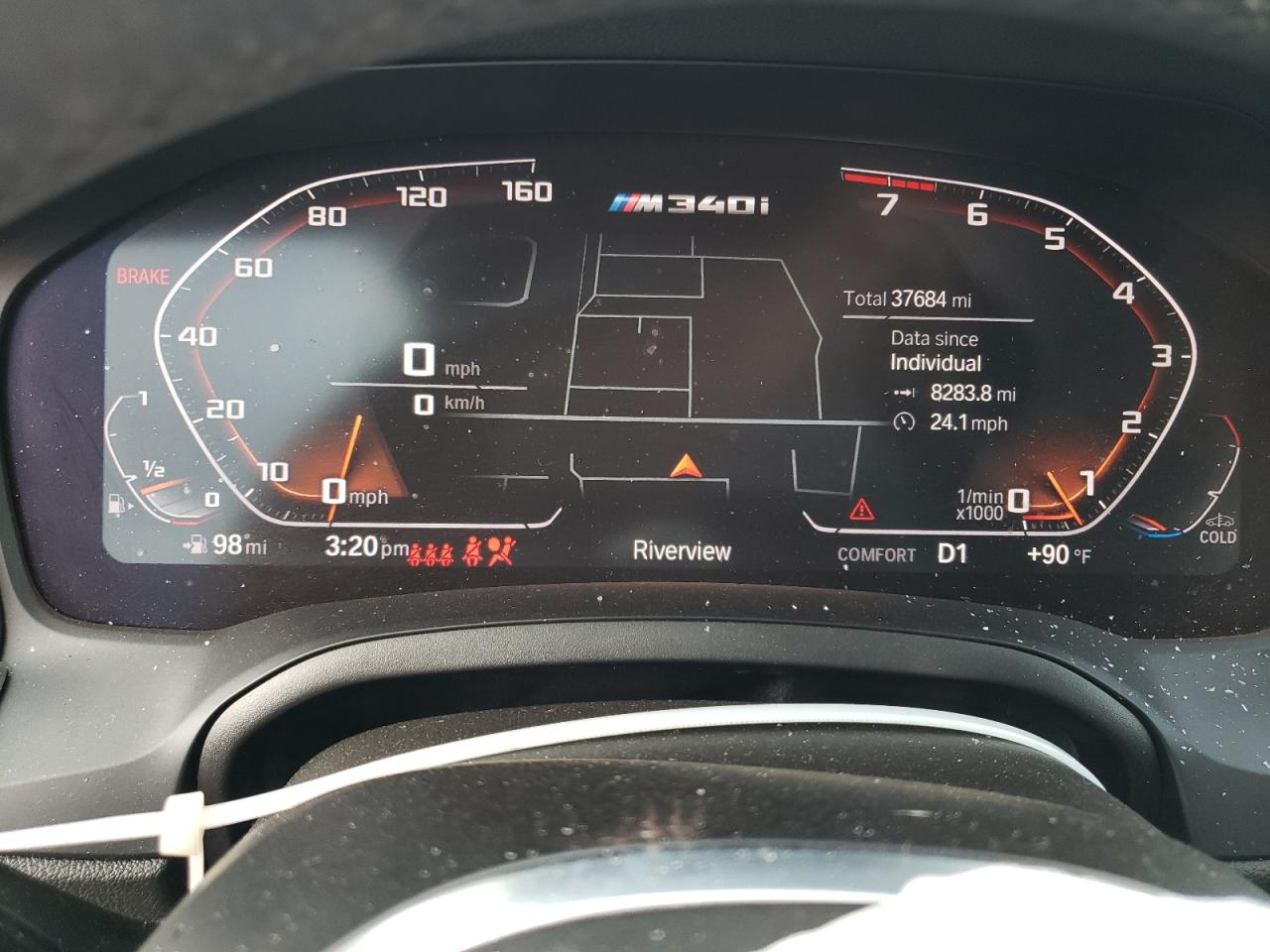 3MW5U7J01L8B45329 2020 BMW M340I