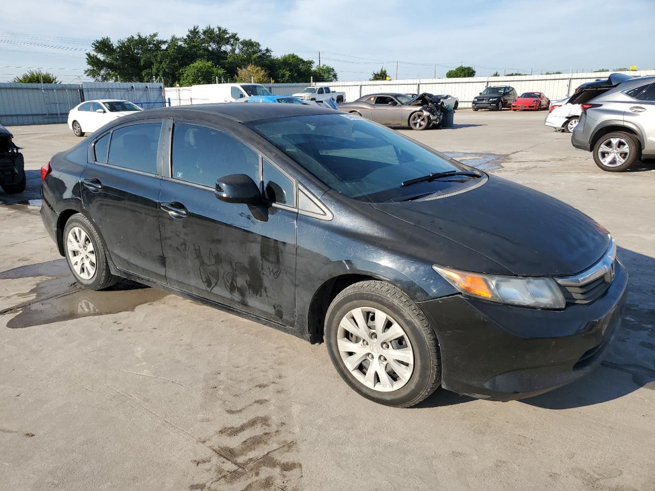 2HGFB2F57CH602446 2012 Honda Civic Lx