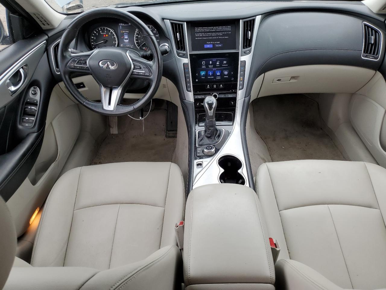 JN1EV7AP9KM540375 2019 Infiniti Q50 Luxe