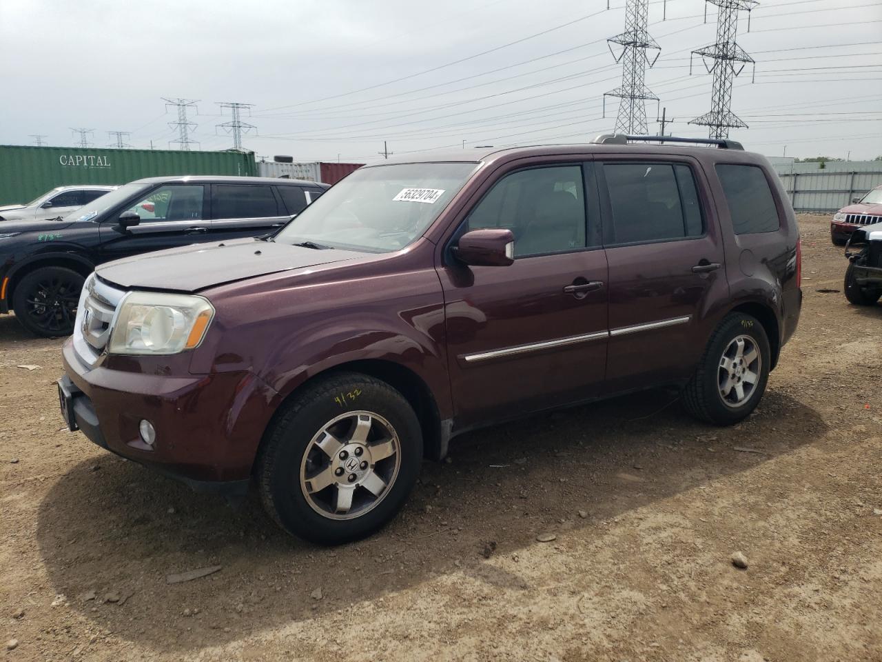 5FNYF38879B011170 2009 Honda Pilot Touring