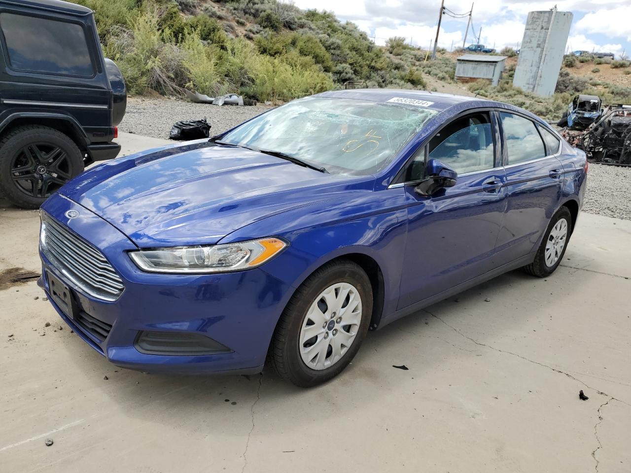 2014 Ford Fusion S vin: 3FA6P0G77ER368570