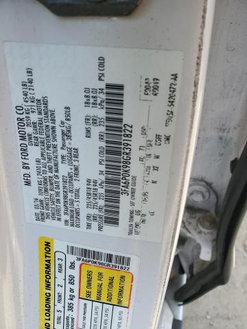 VIN 3FA6P0K98GR391822 2016 Ford Fusion, Titanium no.12