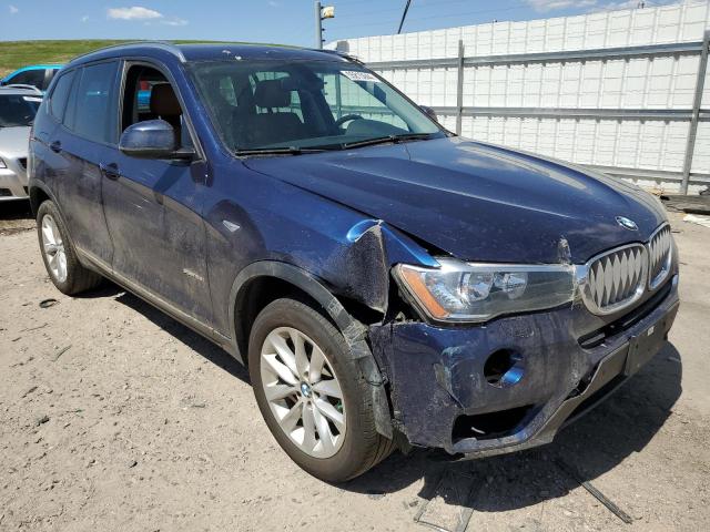 2015 BMW X3 xDrive28I VIN: 5UXWX9C56F0D59459 Lot: 55815944