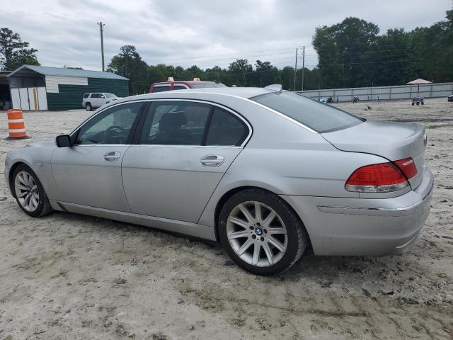 2007 BMW 750 VIN: WBAHN83537DT76489 Lot: 54597594