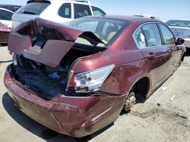 HONDA ACCORD 2010 maroon  gas 1HGCP2F86AA154405 photo #4