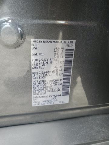 2017 Nissan Rogue S VIN: 4JGDA5JB9JB179443 Lot: 56078984