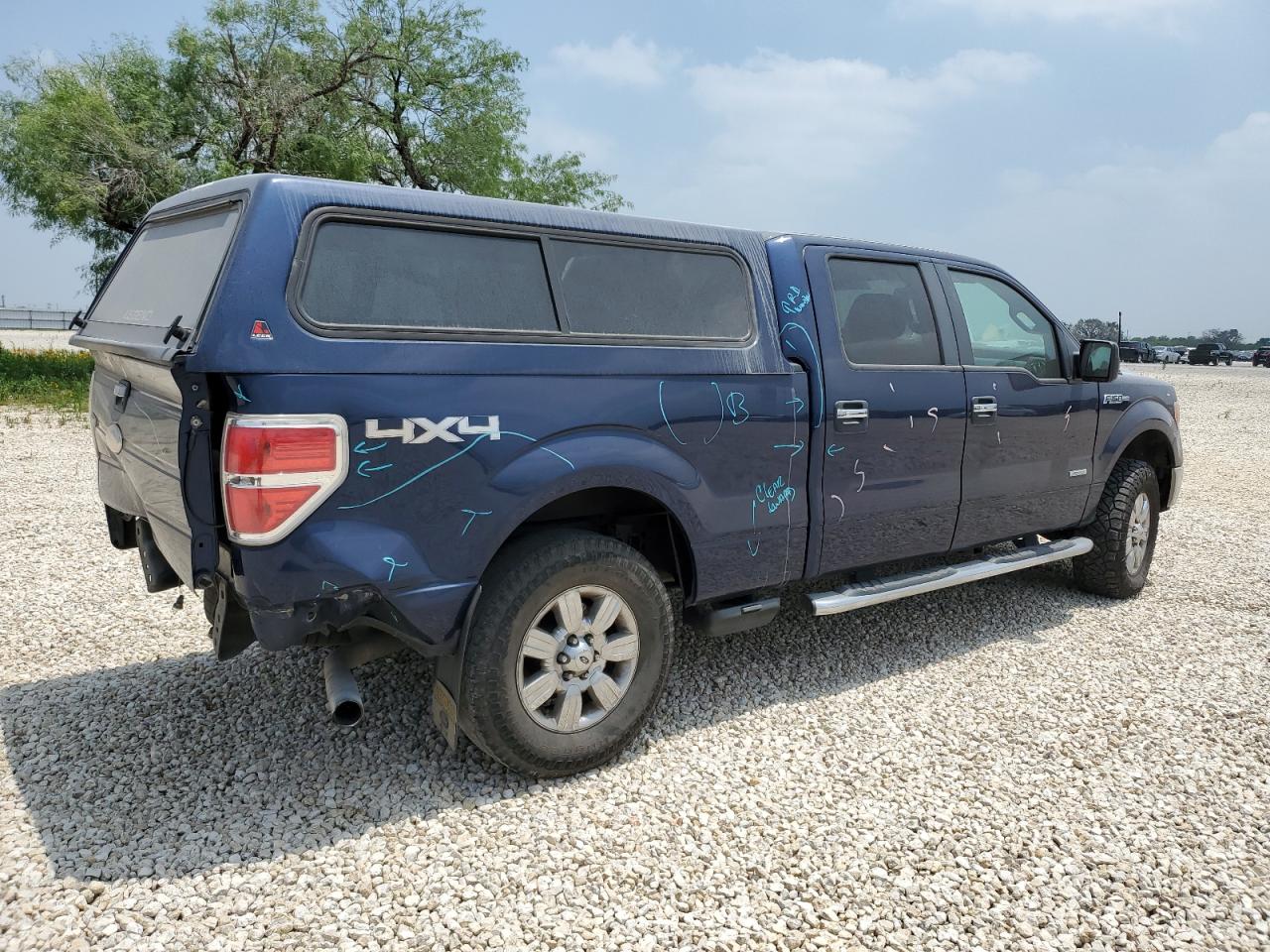 1FTFW1ET7BFC52376 2011 Ford F150 Supercrew