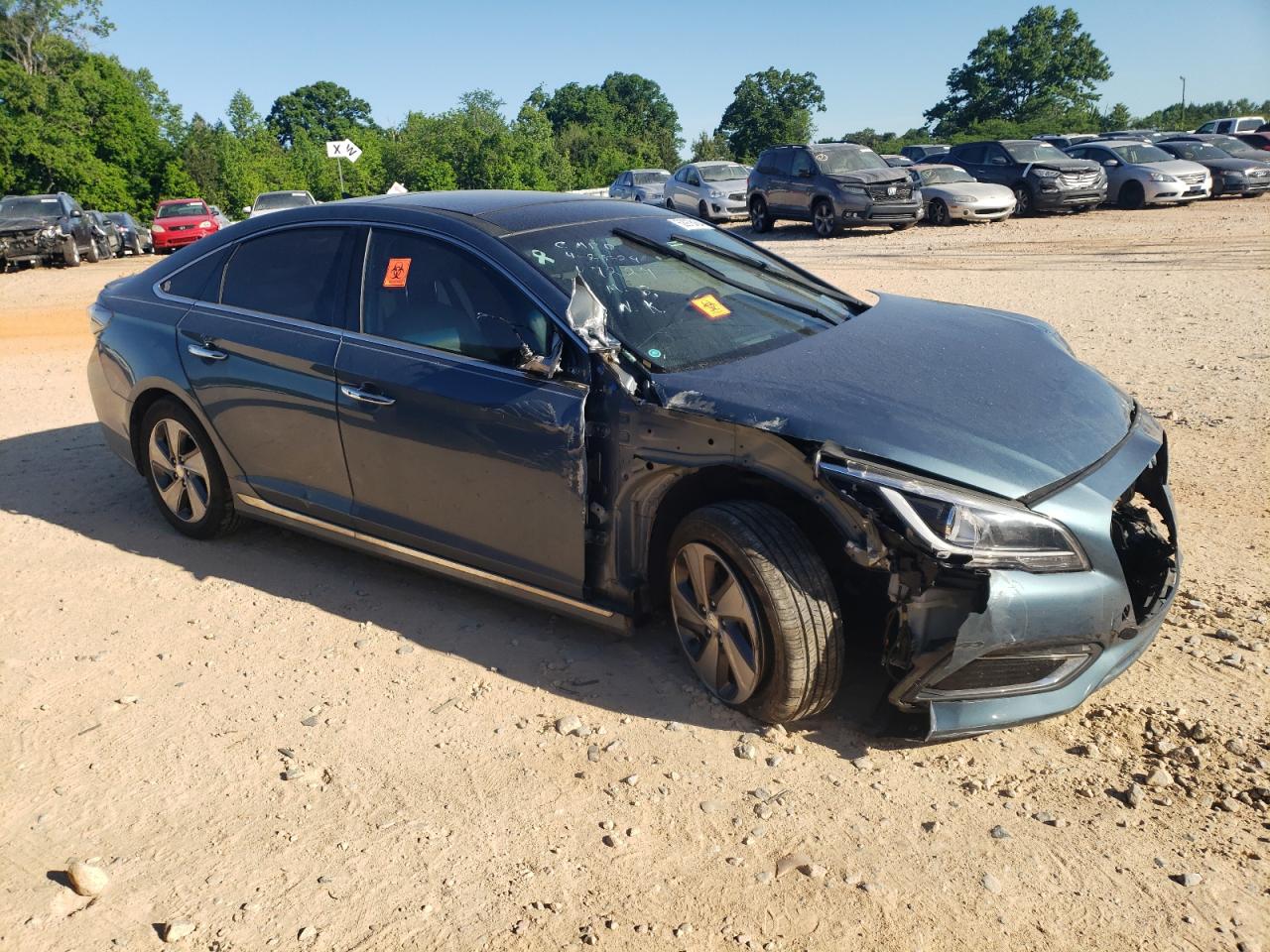 KMHE34L10GA017227 2016 Hyundai Sonata Hybrid