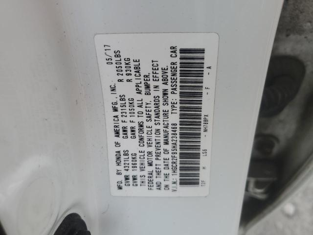 1HGCR2F95HA238468 2017 HONDA ACCORD - Image 12