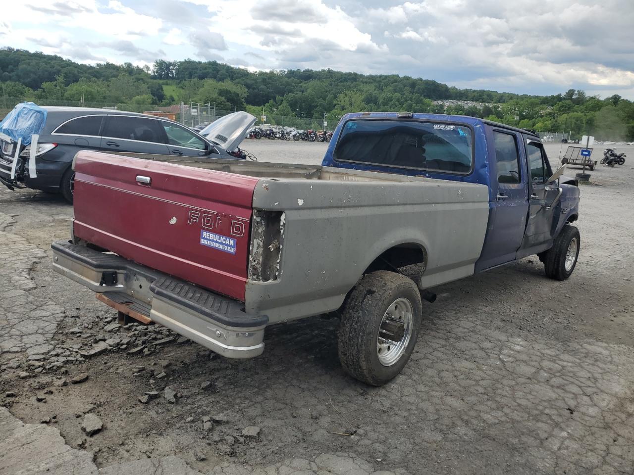 2FTJW35MXMCA85489 1991 Ford F350