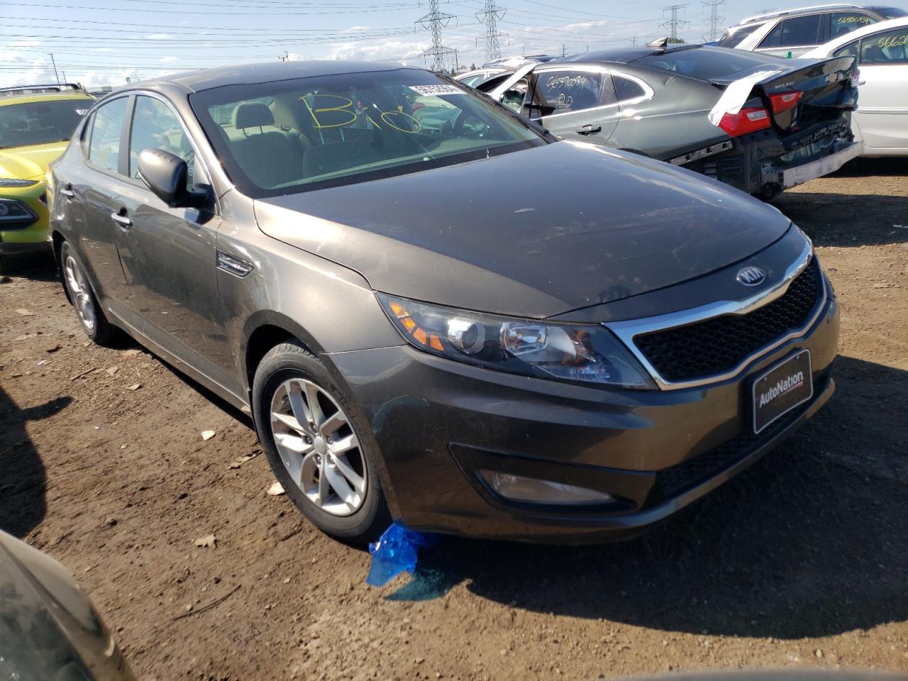 2013 Kia Optima Lx vin: 5XXGM4A74DG175457