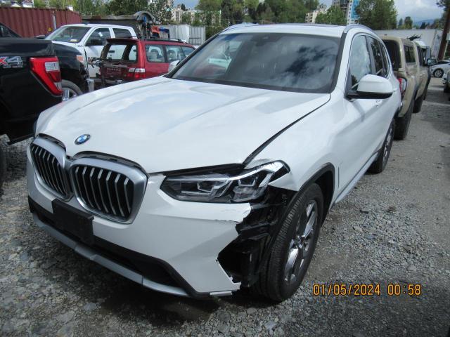 2023 BMW X3 xDrive30I VIN: 5UX53DP05P9S45424 Lot: 50260384