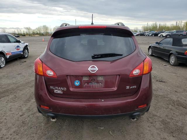 2009 Nissan Murano S VIN: JN8AZ18W09W101028 Lot: 54311634