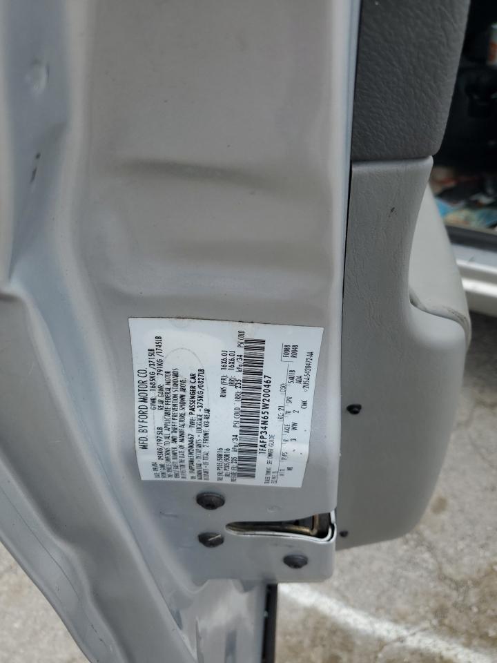 1FAFP34N65W200467 2005 Ford Focus Zx4