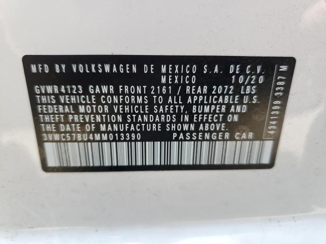 2021 Volkswagen Jetta S VIN: 3VWC57BU4MM013390 Lot: 55210984